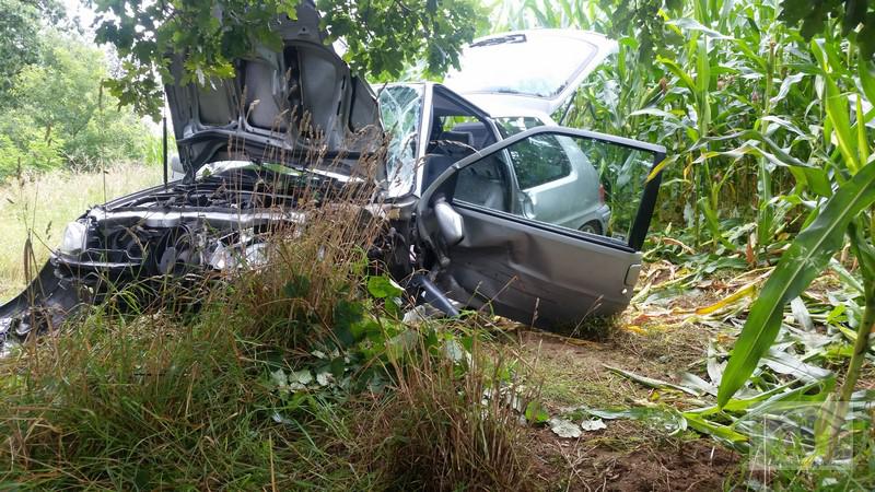 Zdarzenie drogowe między Mielenkiem Drawskim a Gudowem 