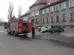 Wypadek z udziałem POLICJI 
