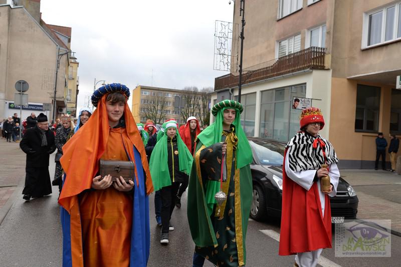 Kacper Melchior oraz Baltazar w Drawsku Pomorskim. 