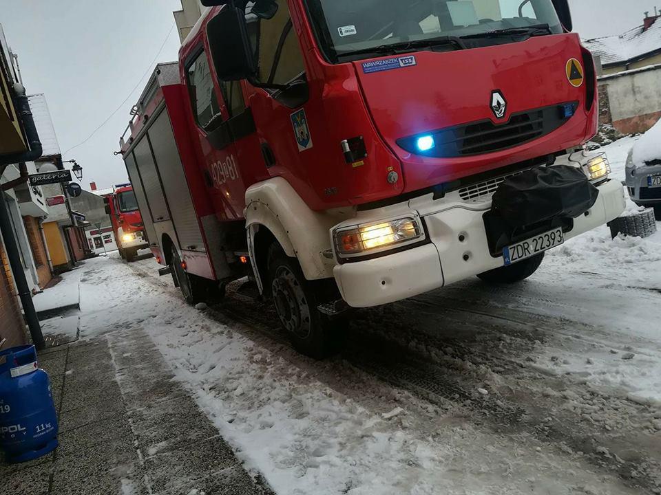 Ulatniający się gaz powodem interwencji STRAŻAKÓW 