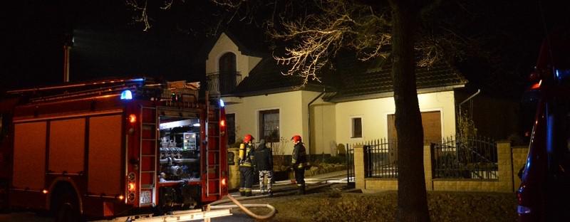 Groźny pożar w kotłowni. 