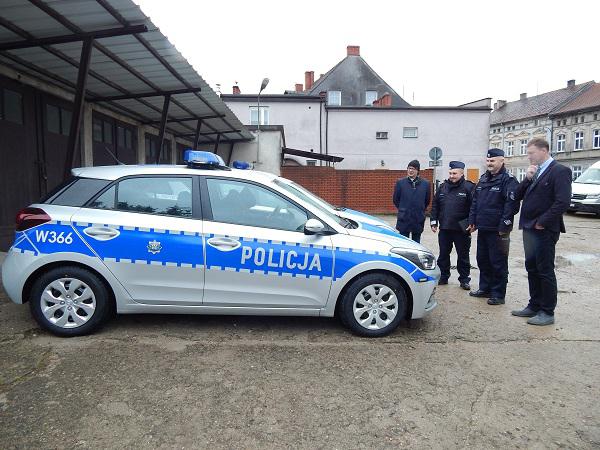 Nowy radiowóz dla POLICJI w Złocieńcu 