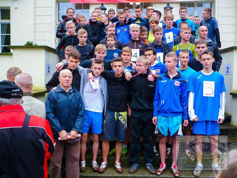 Brązowy medal drawskiej sztafety chłopców 