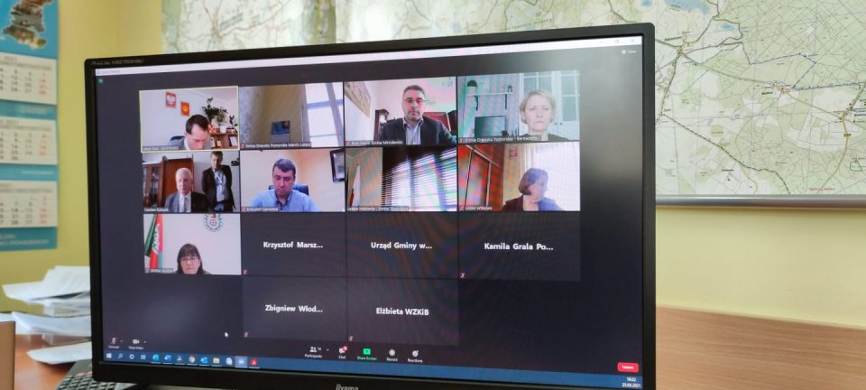 Telekonferencja samorządowców z gmin poligonowych 