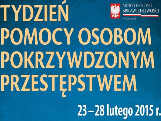 Tydzień Pomocy Osobom Pokrzywdzonym Przestępstwem 